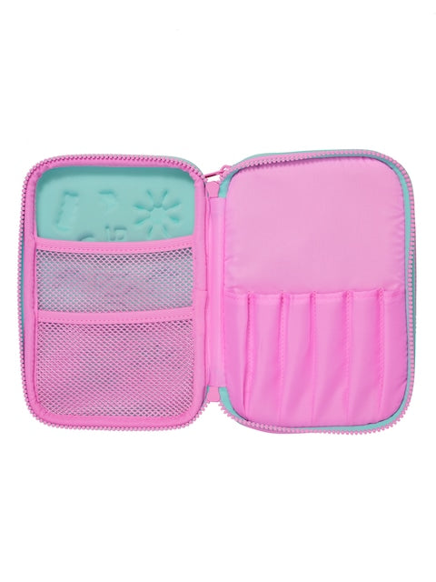 Smiggle - Epic Çift Gözlü Hardtop 3B Kalem Kutusu-Dinossi