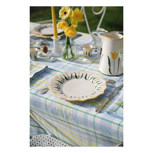 Denise - Fan Fan Plate | Yellow