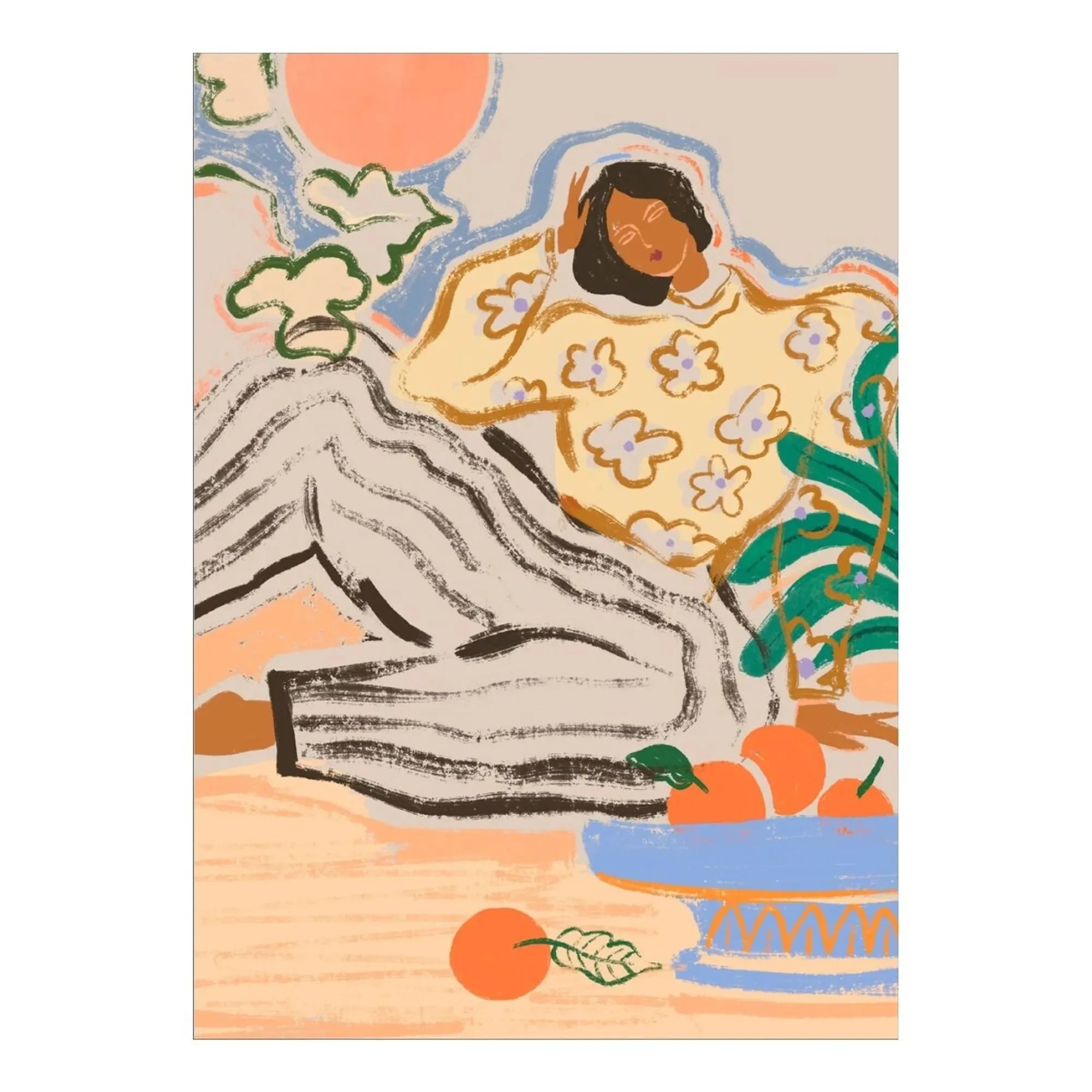 Poster and Frame - Lazy Days Poster