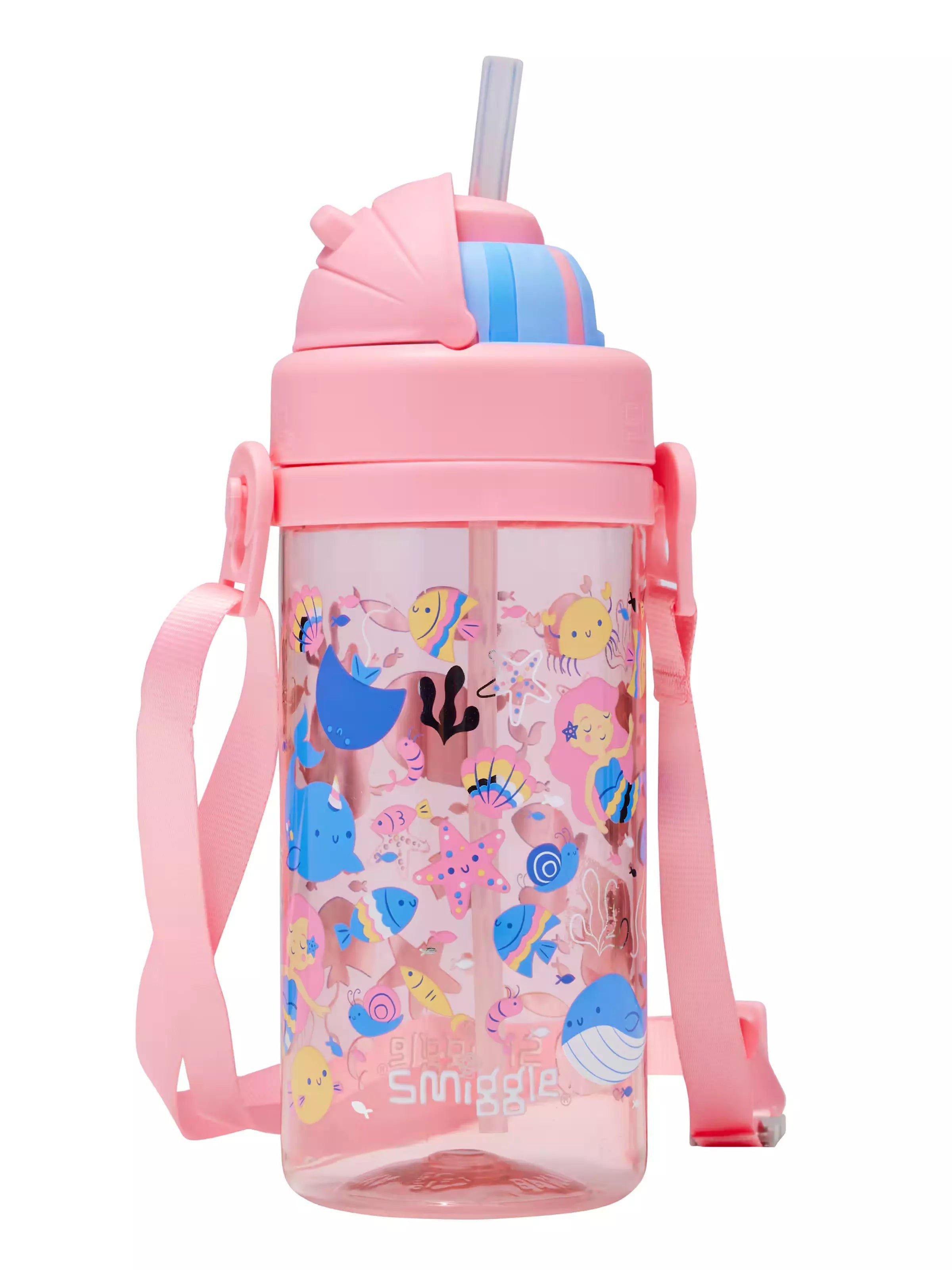 Smiggle - Over And Under Teeny Tiny BPAsız 400ML Suluk-Dinossi