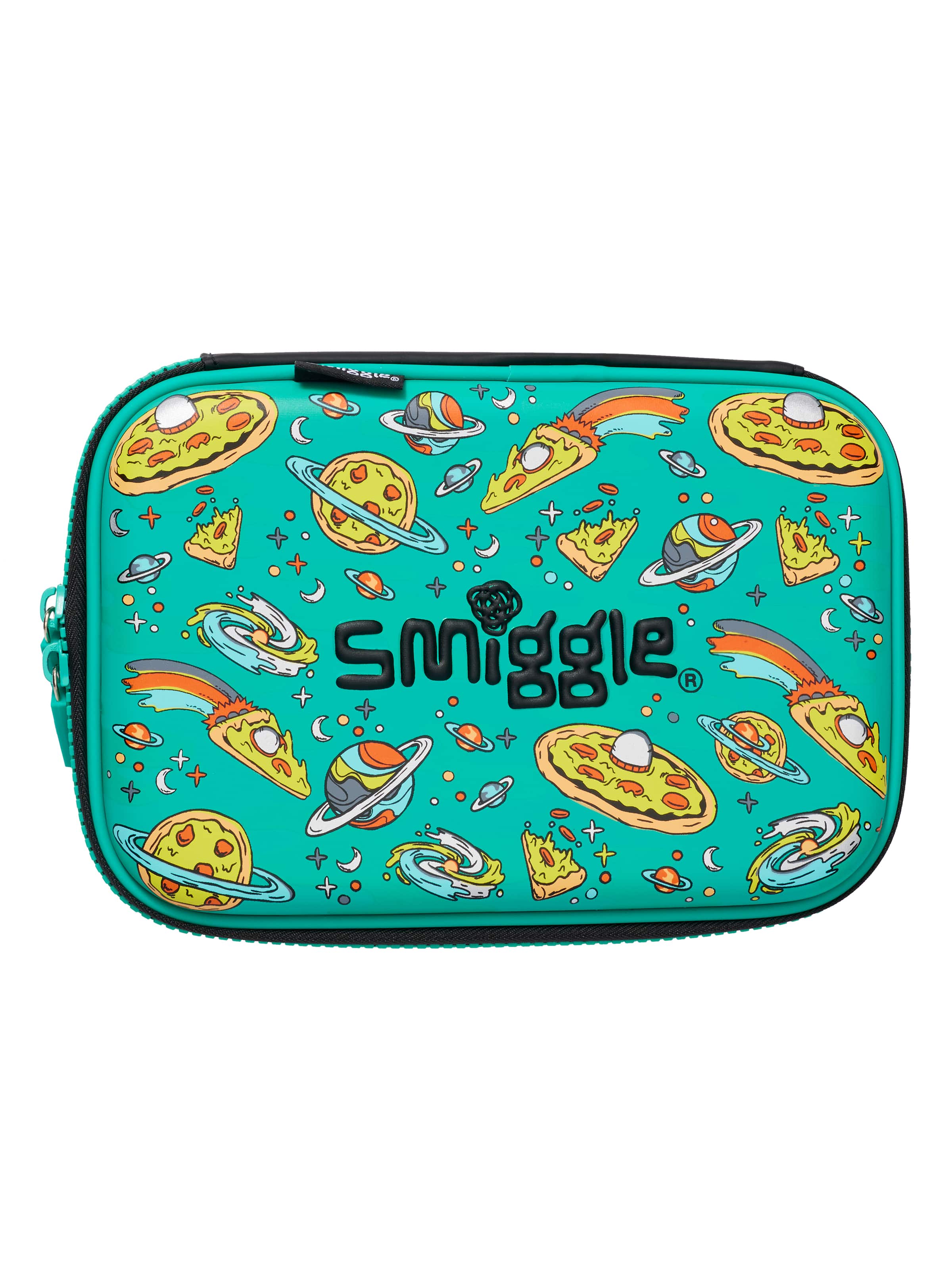 Smiggle - Flyn Hardtop İsimlikli Kalem Kutusu-Dinossi