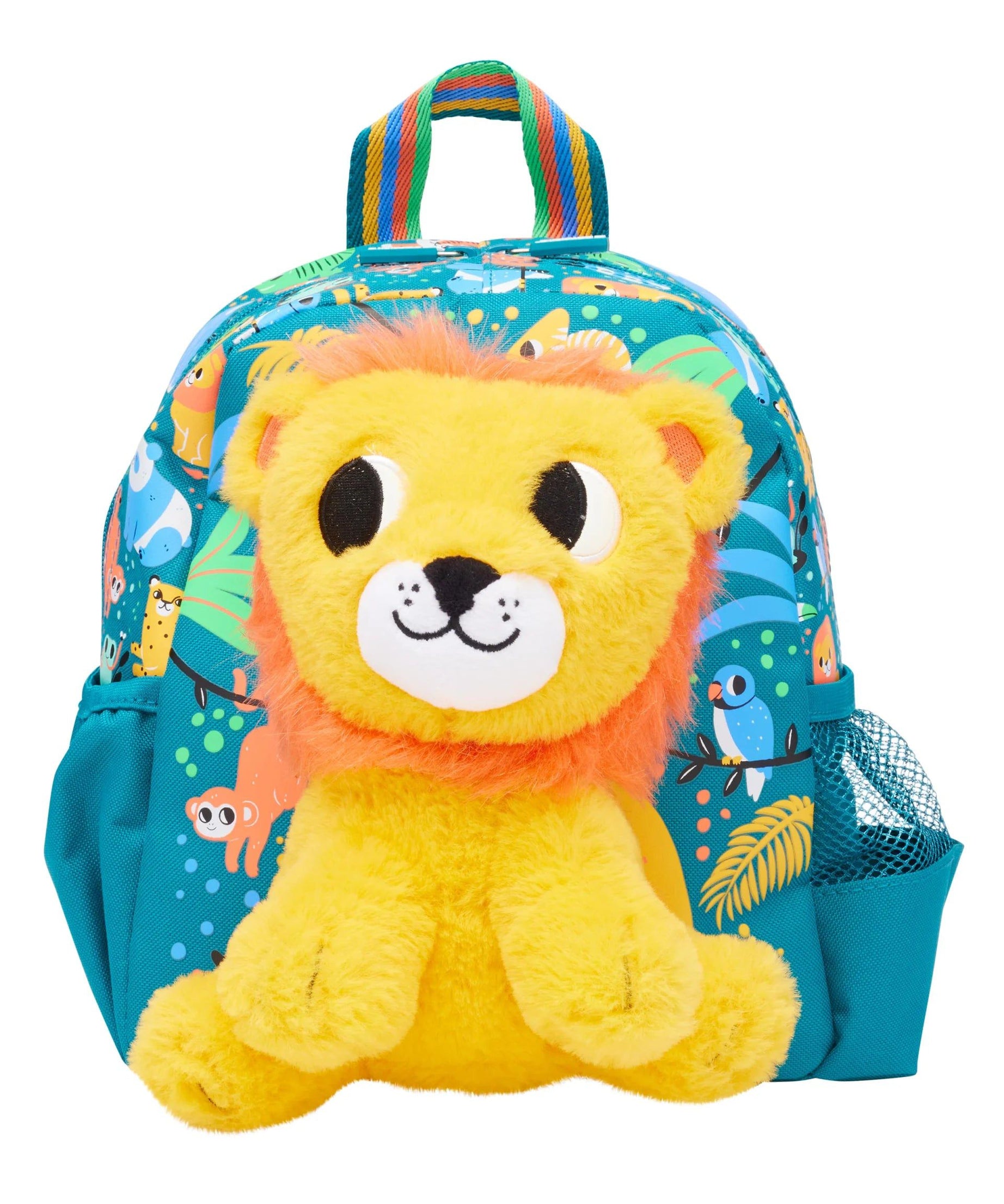 Smiggle - Big Dreams Anaokulu Çıkarılabilir Peluşlu Sırt Çantası-Dinossi