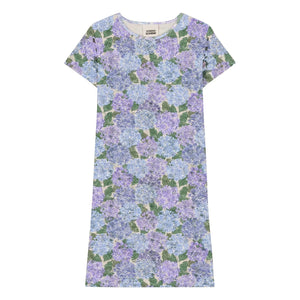 Studio Bohème - Organic Cotton Floral Tuba Dress | Lilac