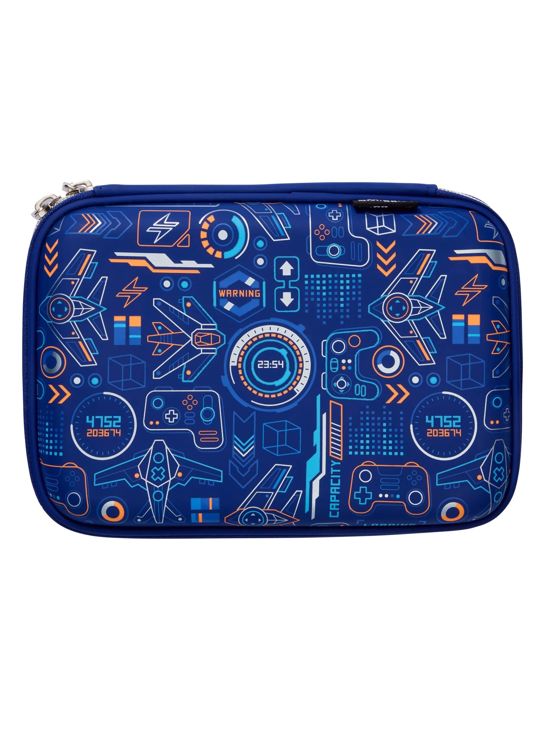 Smiggle - Beta Hardtop Kalem Kutusu-Dinossi