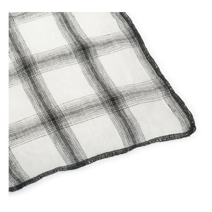 Le Monde Sauvage - Highland Washed Linen Duvet Cover | White