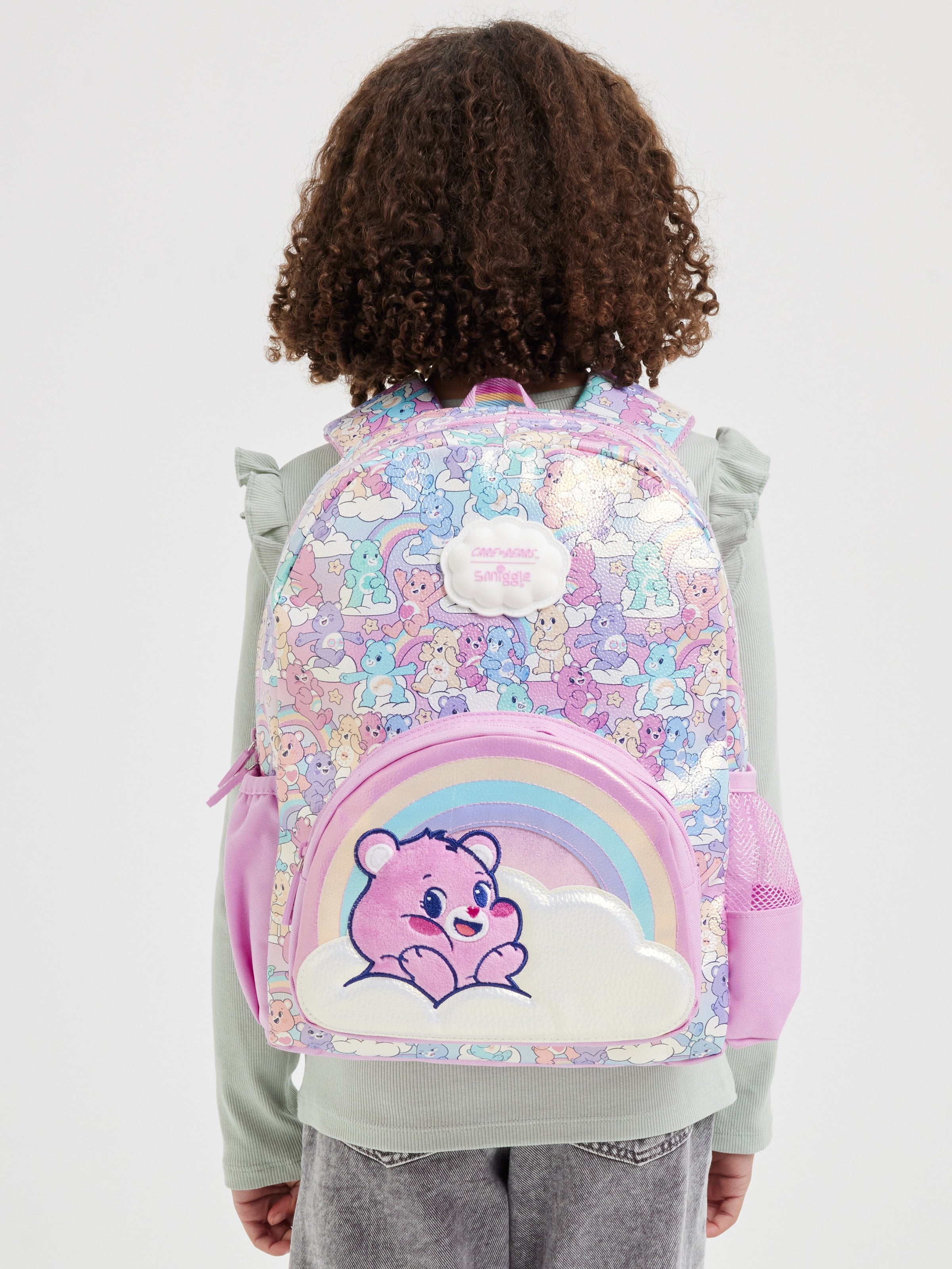 Smiggle - Care Bears Hooded Kindergarten Backpack