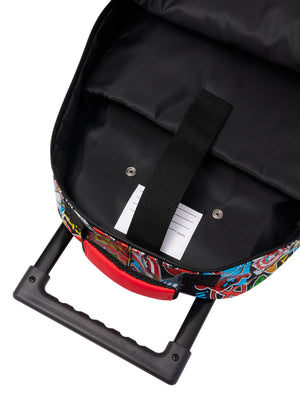 Smiggle - Marvel Rolling Light-Up Suitcase