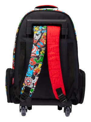 Smiggle - Marvel Rolling Light-Up Suitcase