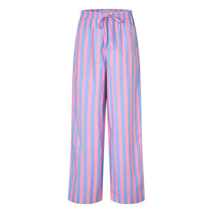 Lollys Laundry - Rita Cotton Striped Pants | Blue