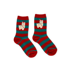 Legami - Kids' Christmas Socks Llama Size 28-35 - A Perfect Fit!