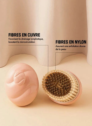 La Bonne Brosse - The Talm Body Brush x La Bonne Brosse No. 01 - For Sensitive Skin | Powder Pink
