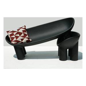 Driade - Roly Poly Armchair - Faye Toogood | Black
