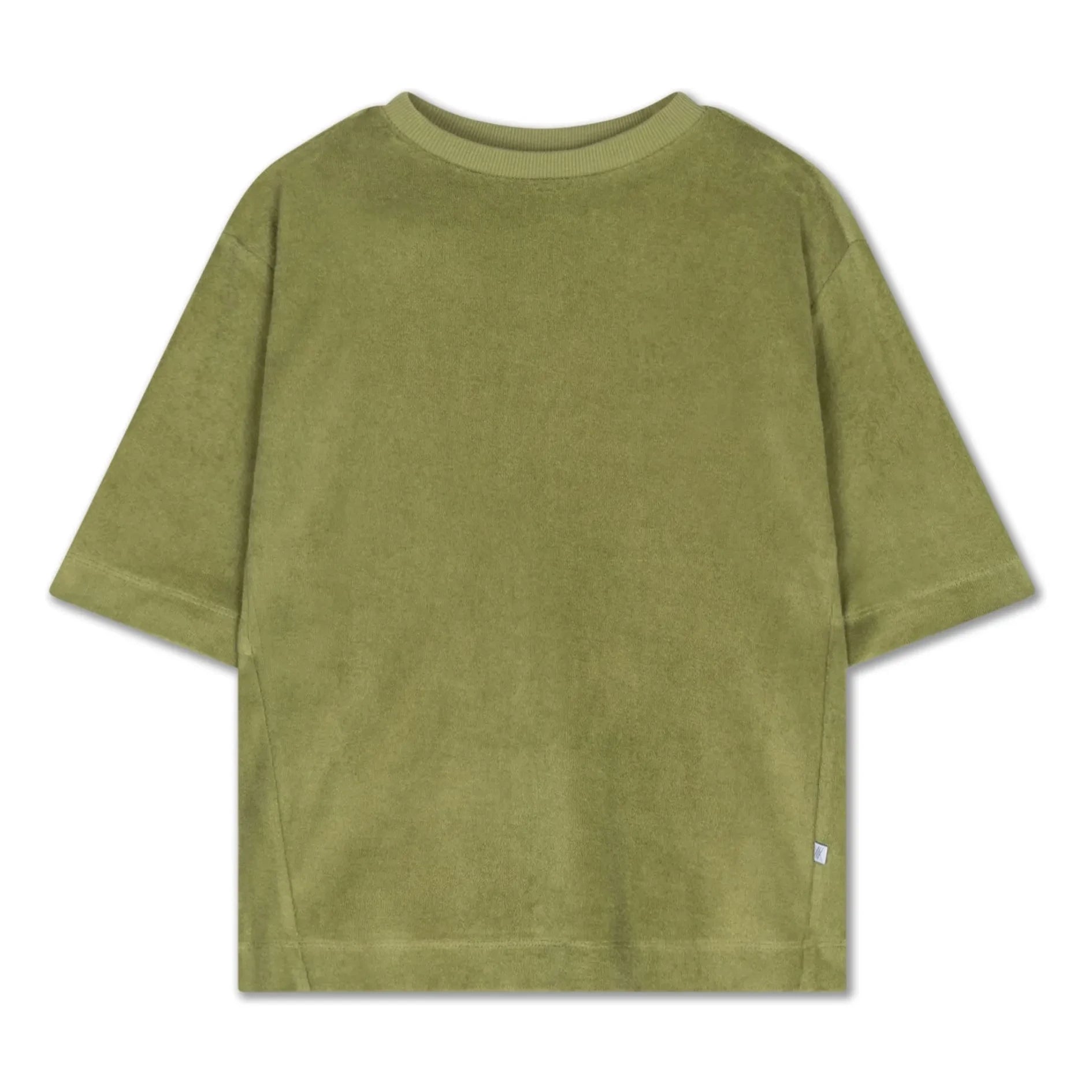 Repose AMS - Organic cotton towel T-shirt | Khaki