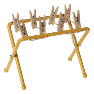 Maileg - Clothesline and Clothespins | Yellow