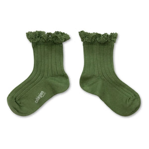 Collégien - Lili Lace Ruffled Socks | Avocat