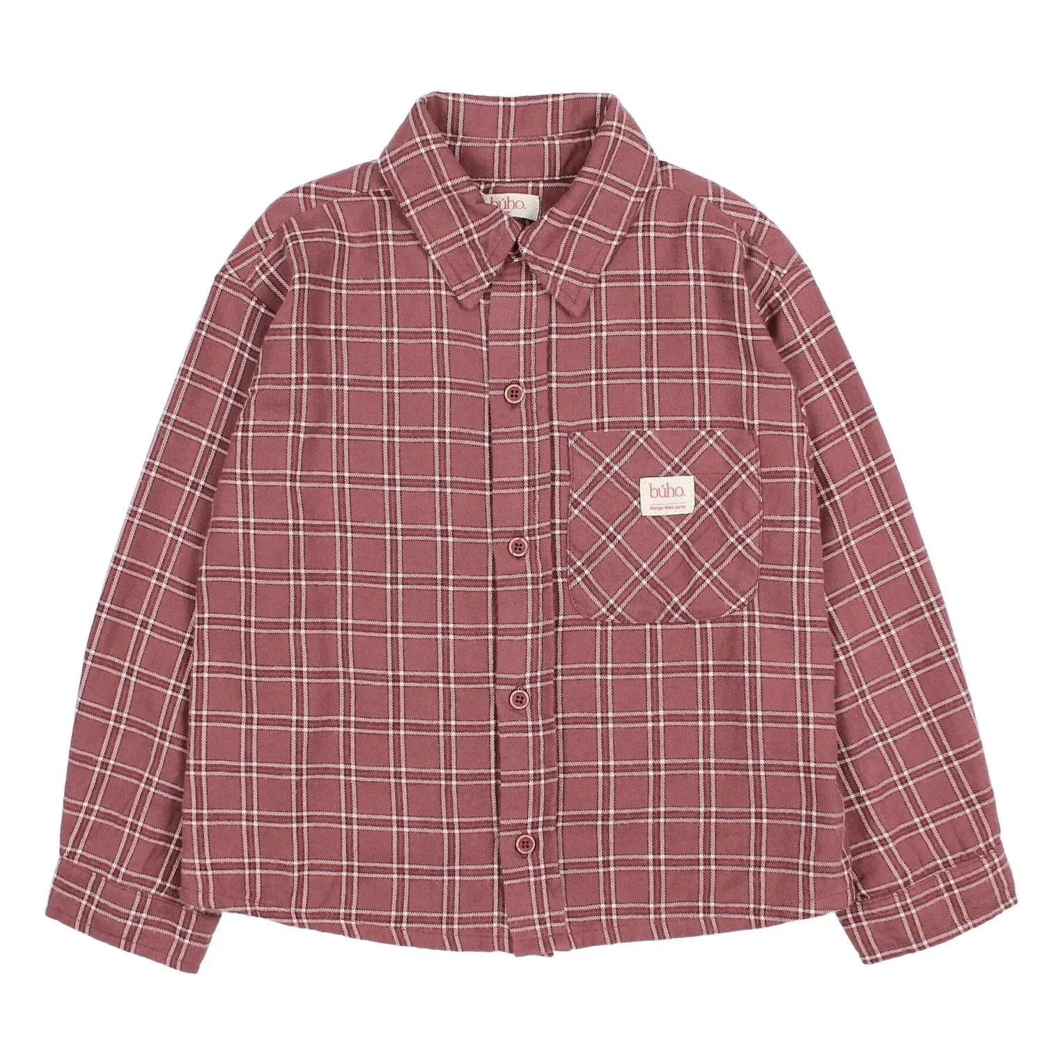 Búho - Tartan gömlek | Bordo