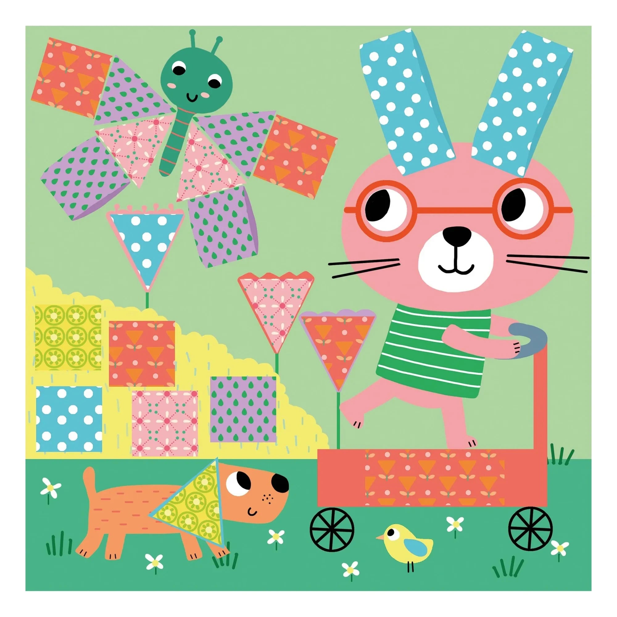 Janod - Decoupage ve Kolaj - Janod x Hachette