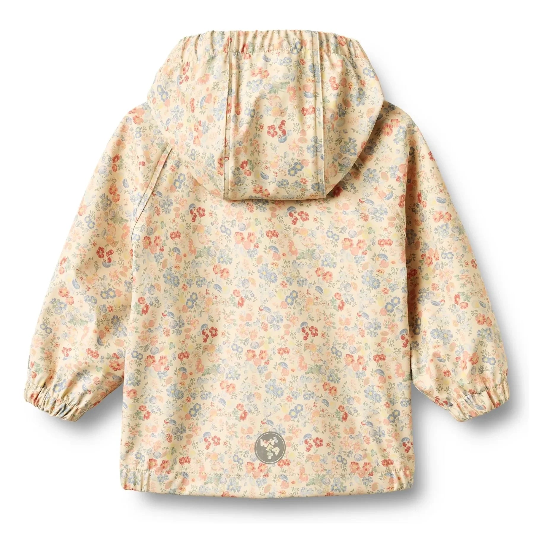 Wheat - Chardy Fleurie Recycled Fiber Waterproof Jacket | Apricot