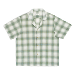 Bather - Laurel Grid Shirt | Green