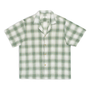 Bather - Laurel Grid Shirt | Green
