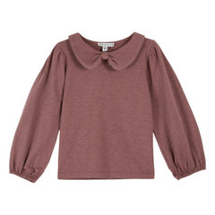 Emile et Ida - Picote Organic Cotton T-Shirt | Dark Purple