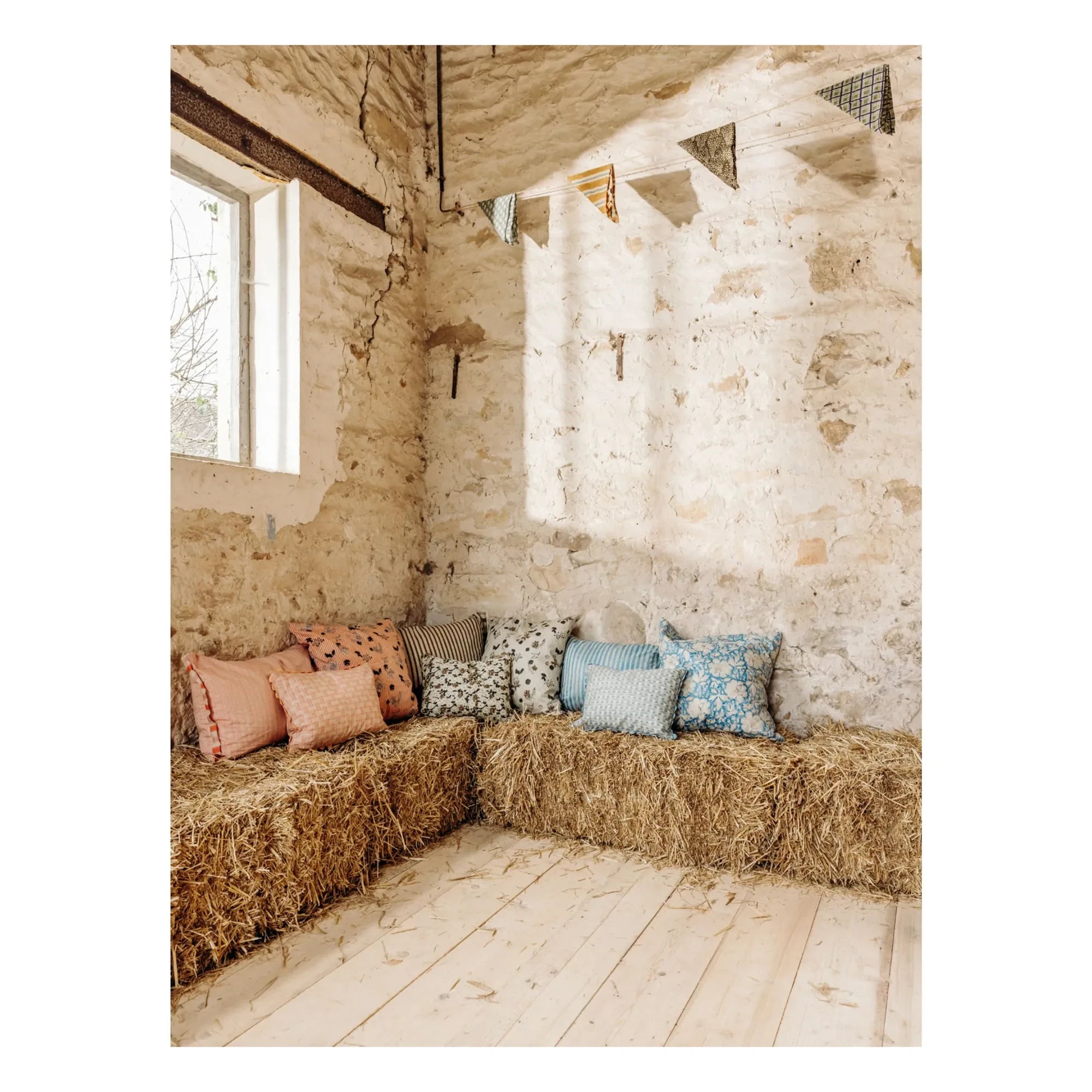 Le Monde Sauvage - Astre Pillow | Blue
