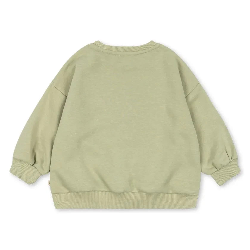 Konges Sløjd - Lou Tigres Organik Pamuklu Sweatshirt | Adaçayı