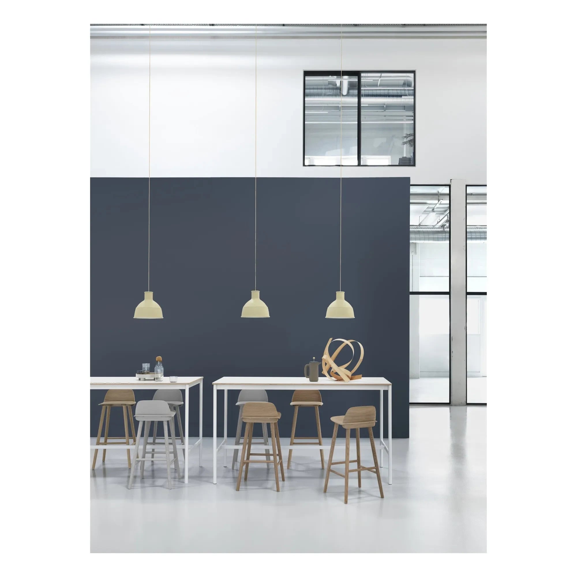 Muuto - Nerd Bar Taburesi 65 cm | Meşe