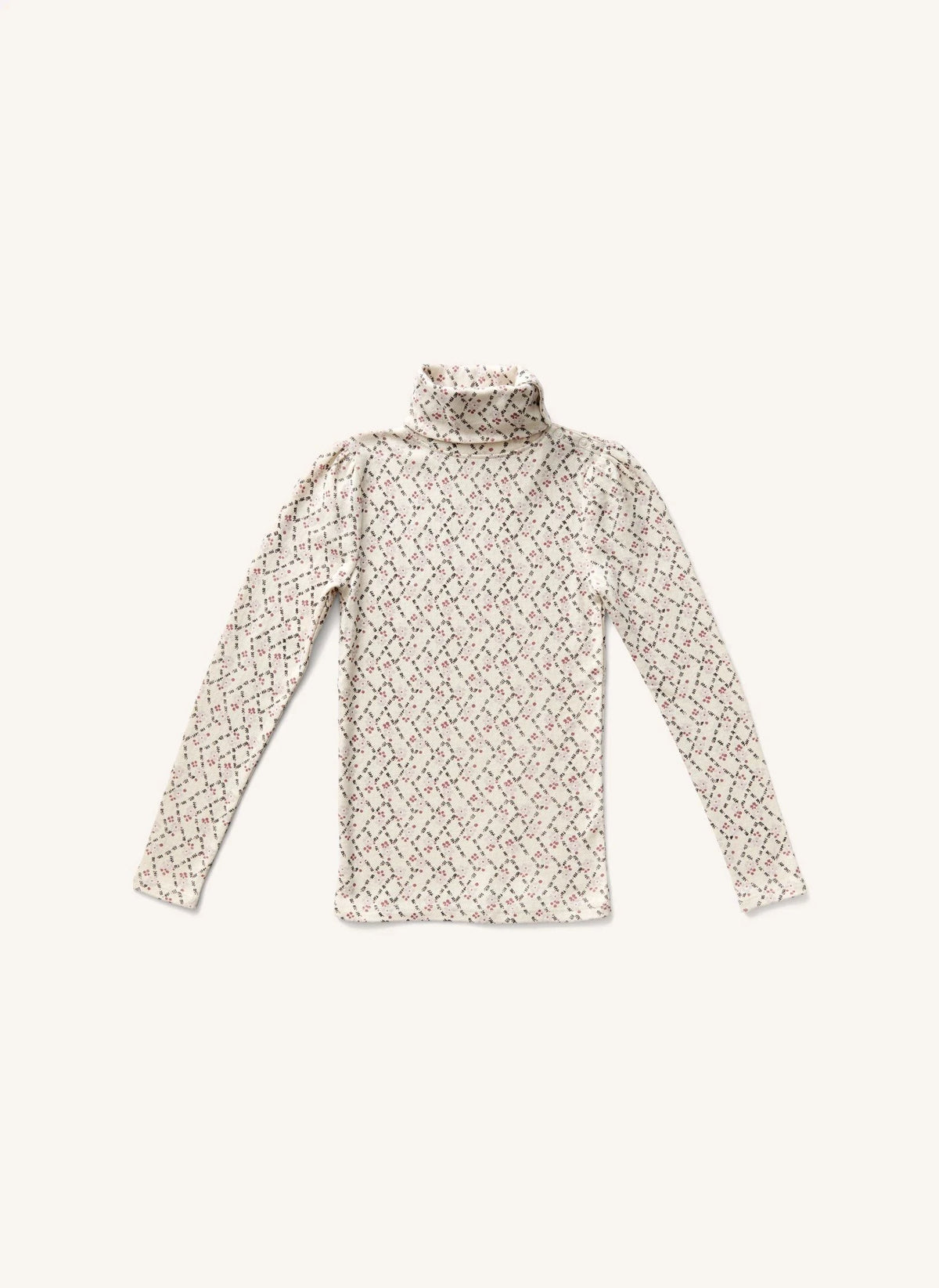 Soor Ploom - Trellis Puff Fisherman Neck Sweater | Pink