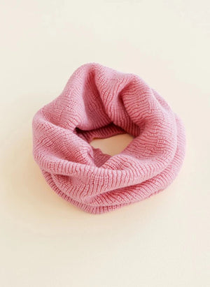 Hvid - Gigi Merino Wool Neck Warmer | Candy Pink