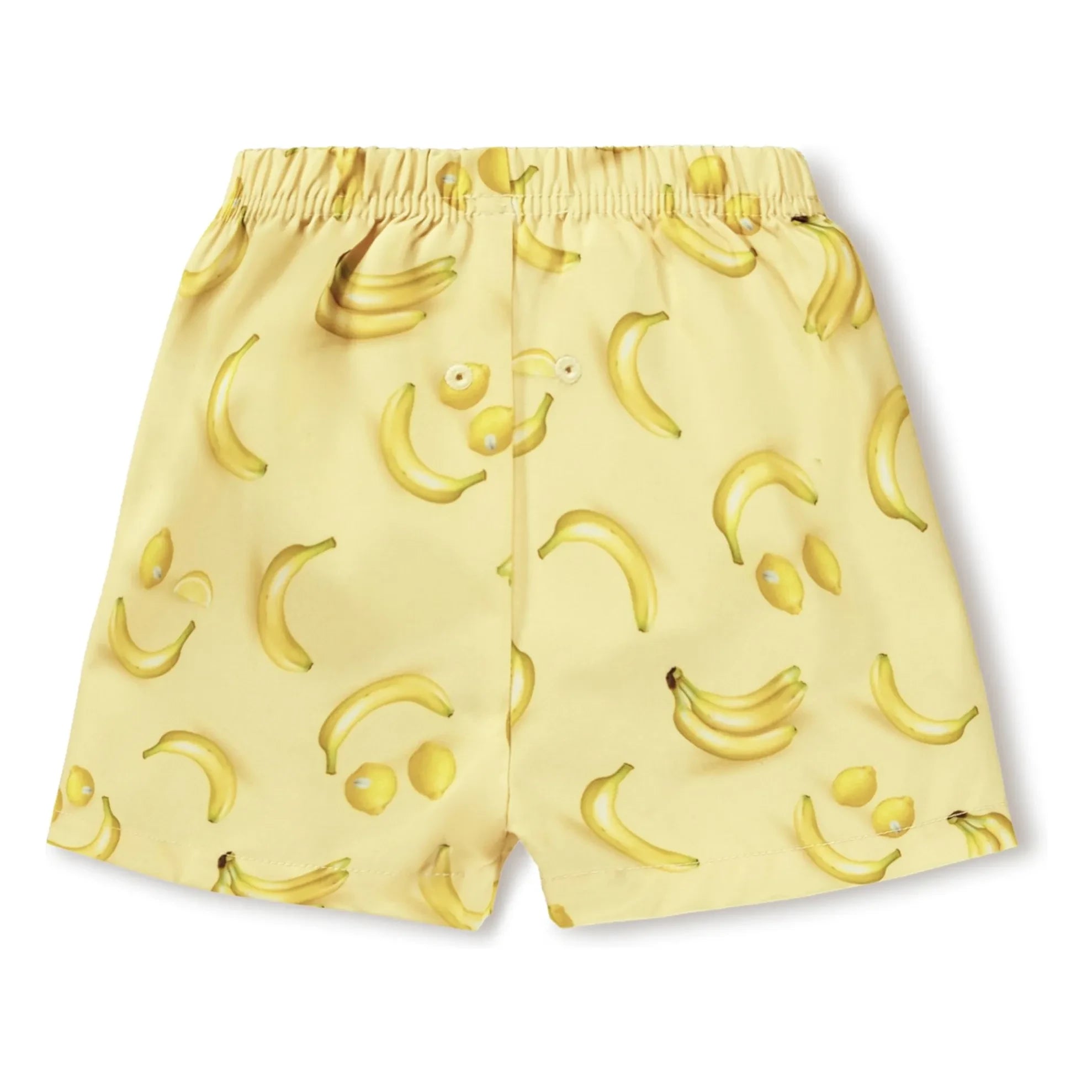 Molo - Newton Swimsuit with Banana Print Made from Recycled Fibers | Yellow