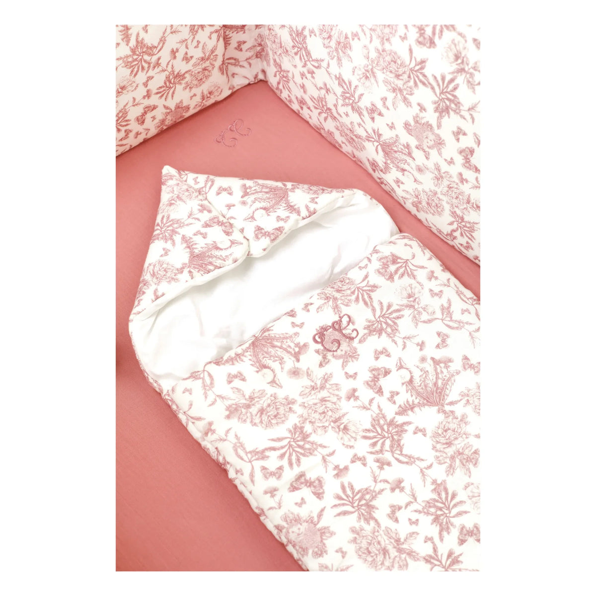 Tartine et Chocolat - Toile de Jouy Baby Nest | Peach