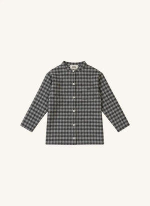 Studio Bohème - Jim Vichy Organic Cotton Shirt | Gray