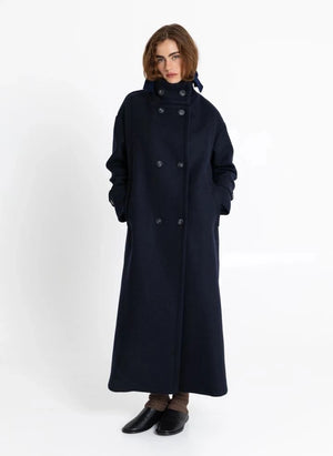 Smallable Woman - Yesim Wool Coat | Navy