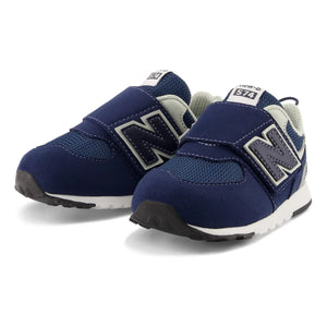 New Balance - 574 New-B Velcro Sneakers | Navy Blue