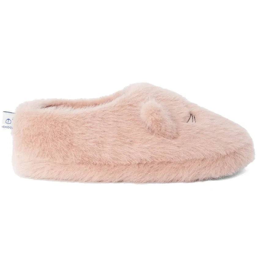 Liewood - Aviaja Cat Slippers Made from Recycled Fibers | Pink