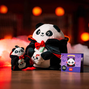 Legami - Cadılar Bayramı Panda Peluş Oyuncak "Bam-Boo" - Mini Süper Yumuşak!