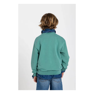 Hundred Pieces - Ryde Wheelers Organic Cotton Sweatshirt | Emerald Green