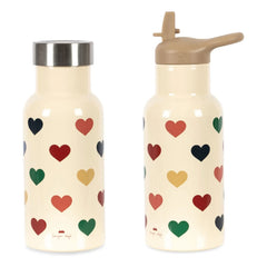 Konges Sløjd - Hearts stainless steel bottle