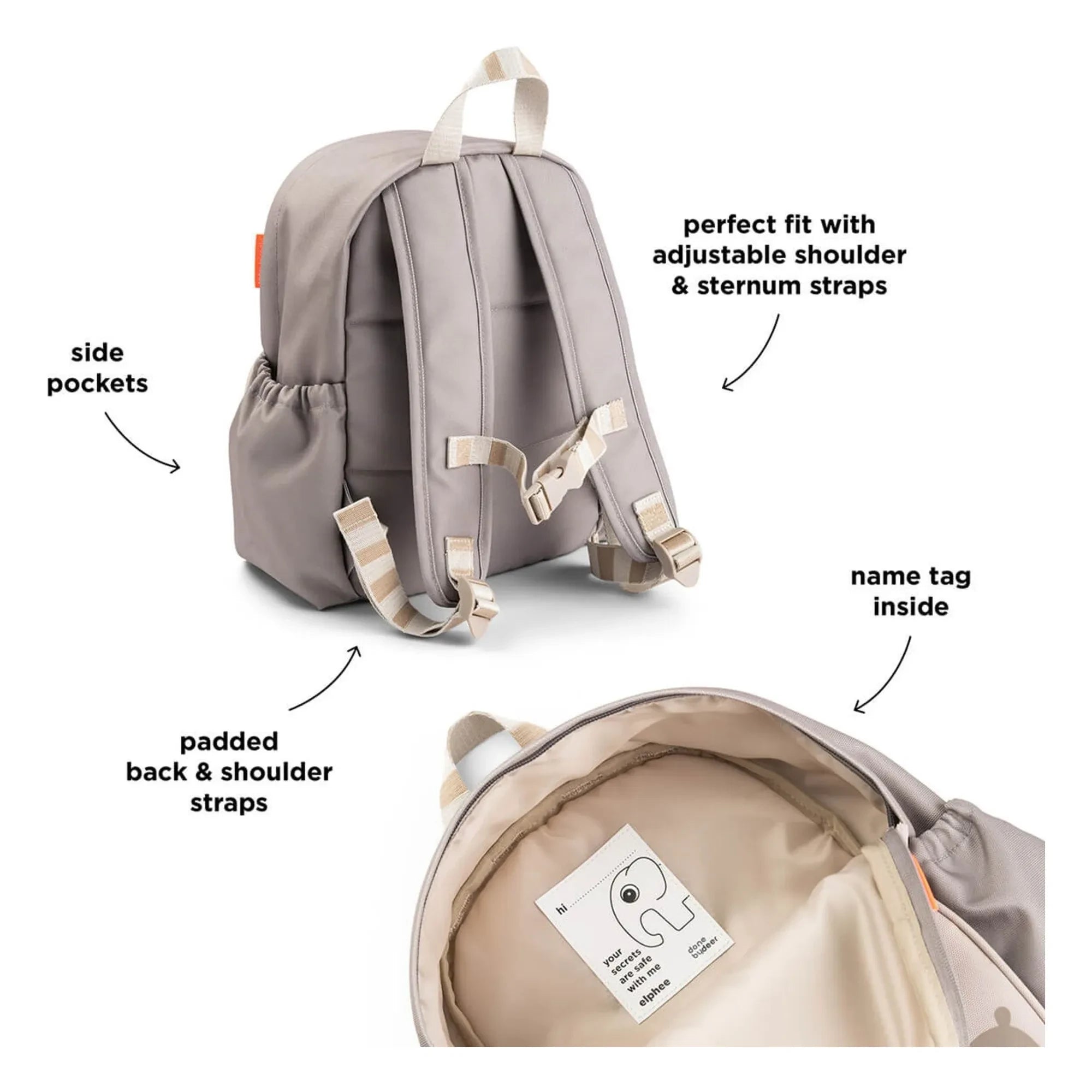 Done by Deer - Celebration Backpack | Sand