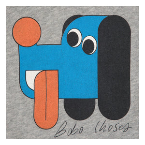 Bobo Choses - Sweat Dog | Grey Melange