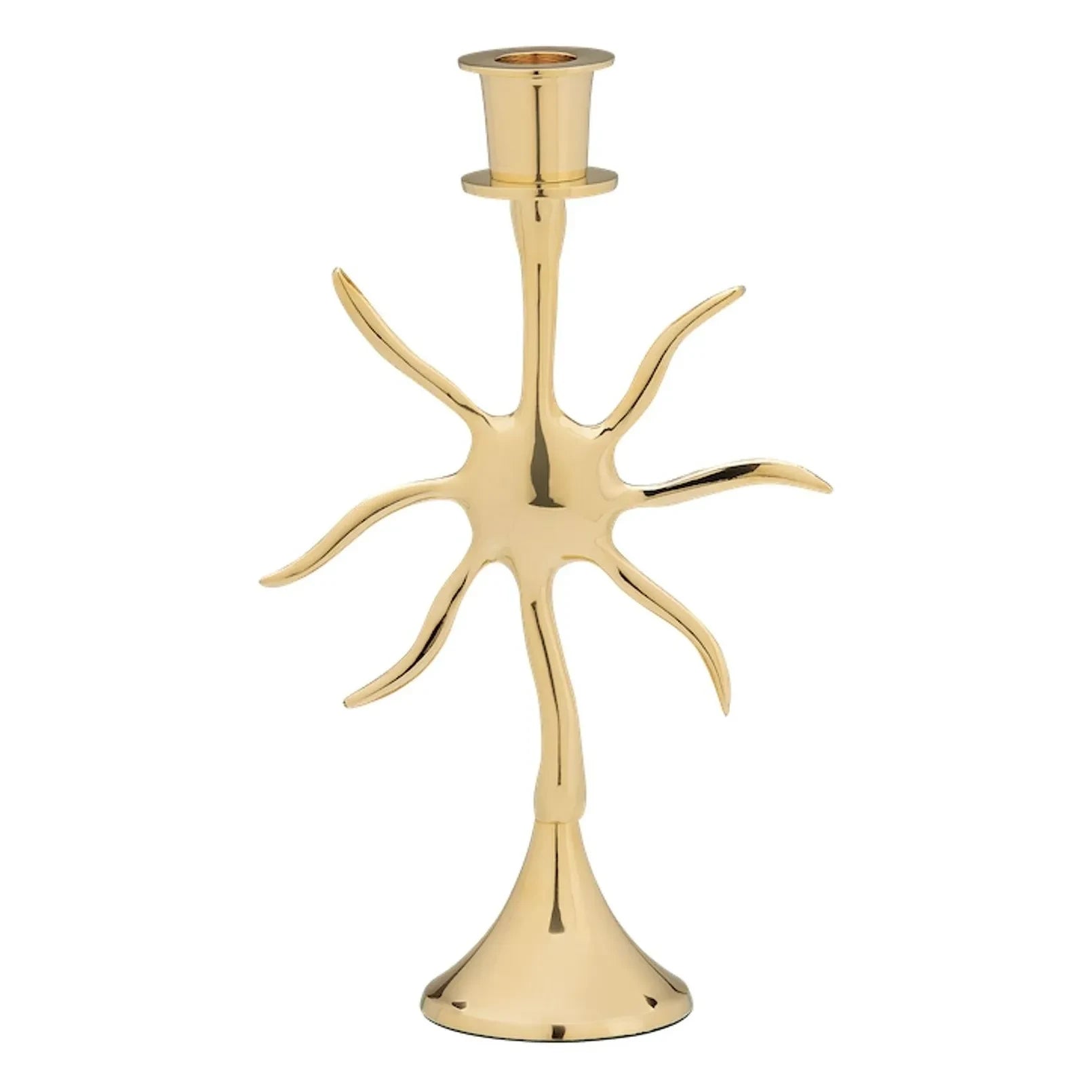 Anna + Nina - Sunny Candle Holder | Gold
