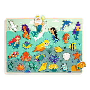 Djeco - Sea Wooden Puzzle