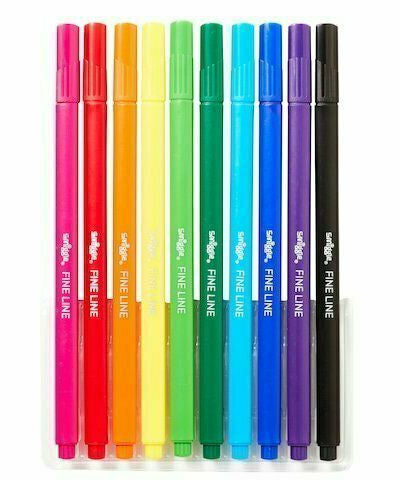 Smiggle - Fineline Kalem Paketi X10-Dinossi