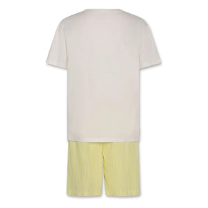 AO76 - Le Pajama striped pajamas | Yellow