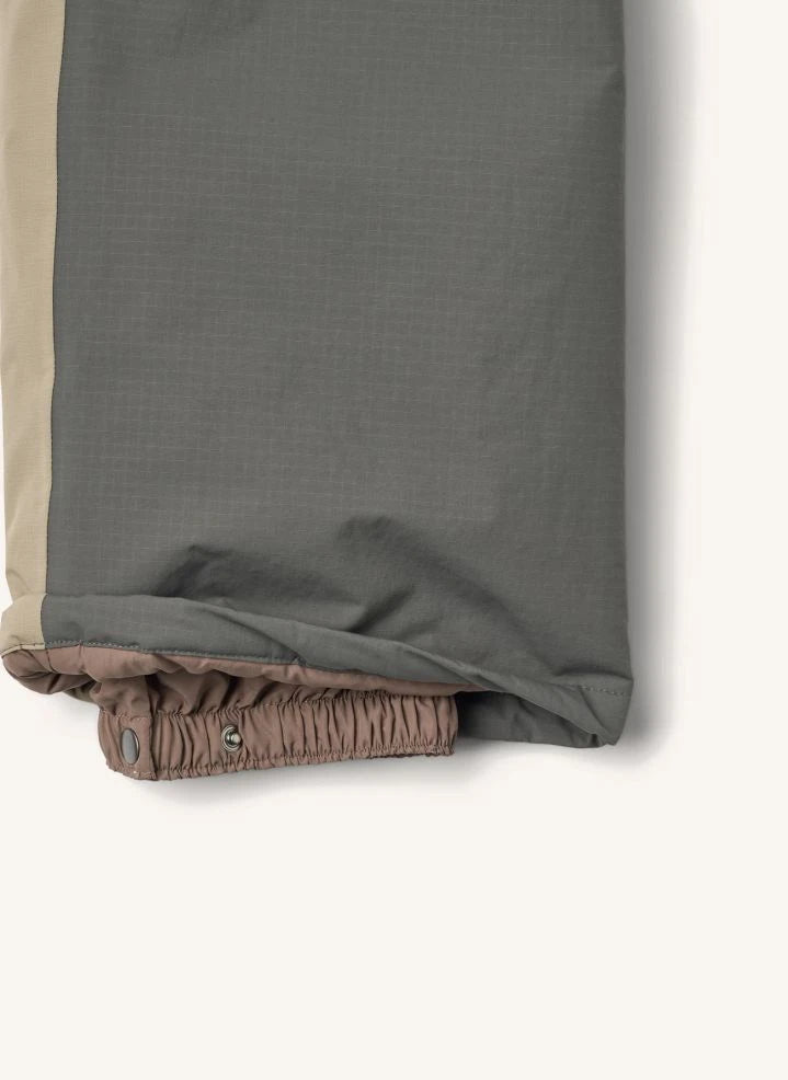 Wheat - Loope Ski Pants Made from Recycled Fibers | Gray blue