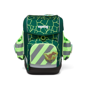 Ergobag - Side Pocket Fermuar Seti With Reflective Green