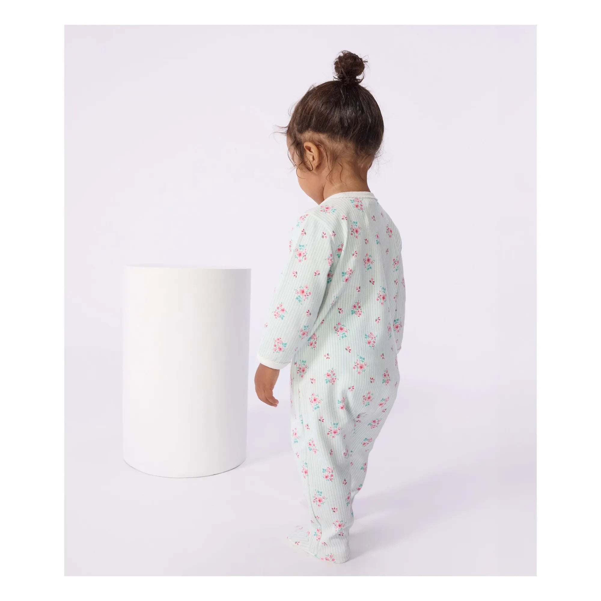 Petit Bateau - Striped and Floral Sleepwear | White
