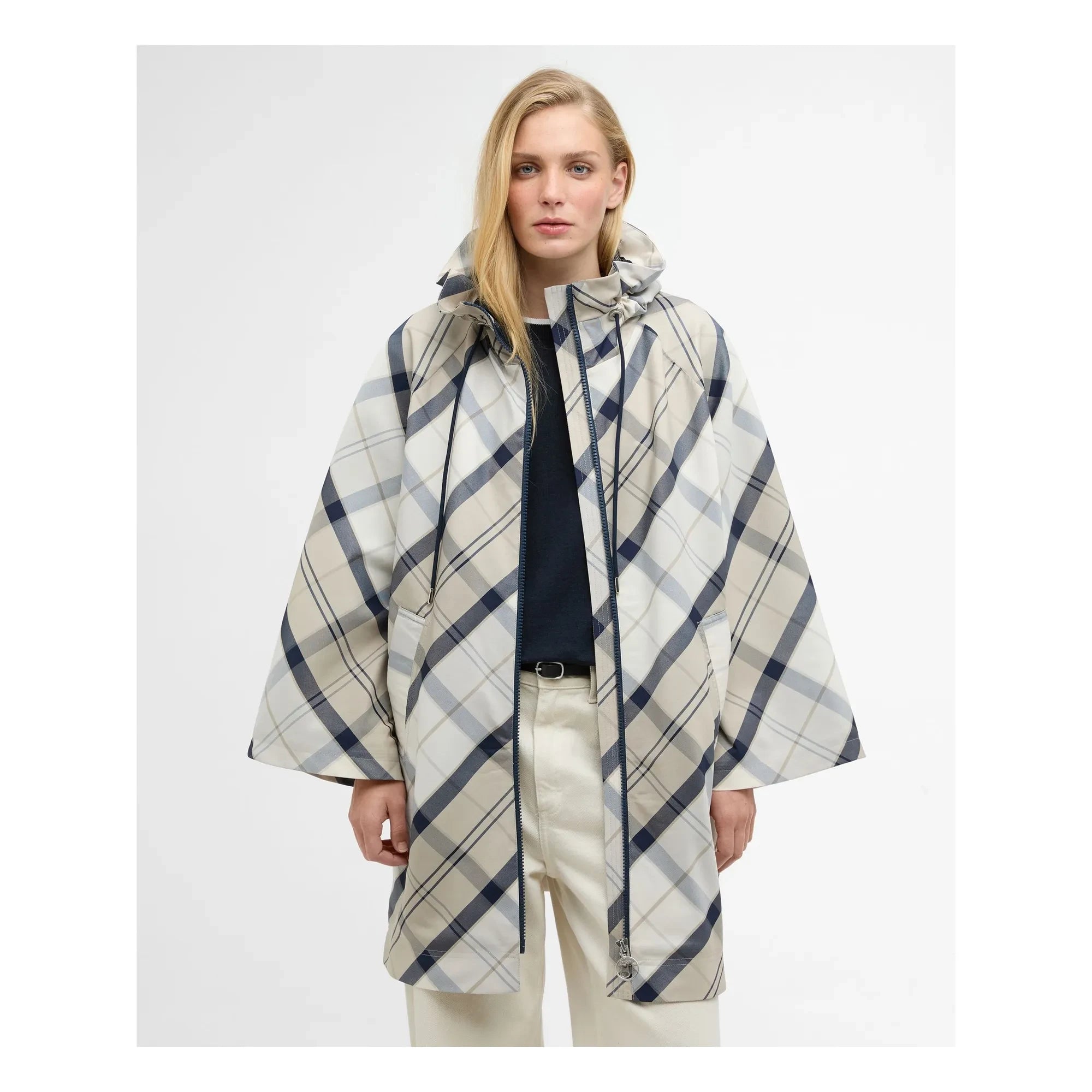 Barbour - Kinsale Tartan Waterproof Jacket | Gray