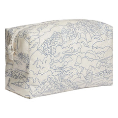 Bonpoint - G Paysage Organic Cotton Makeup Bag | Ecru